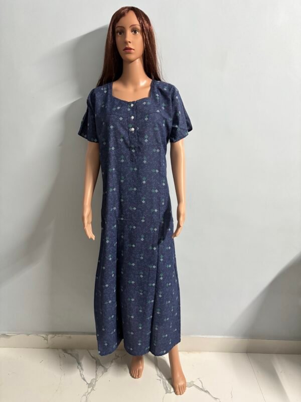Square Print Nighty