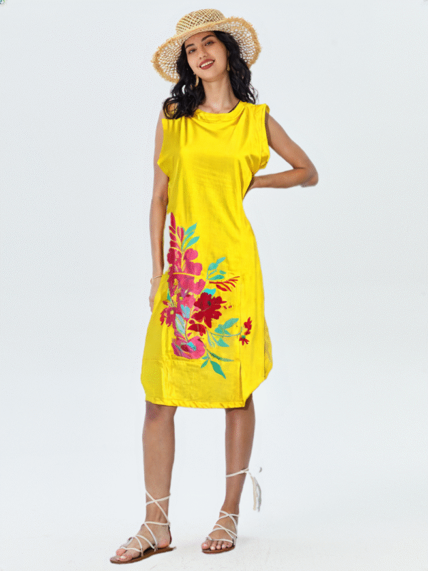 Tropical Bloom Long T-shirt