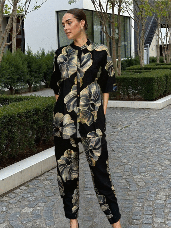 Golden bloom Co ord set