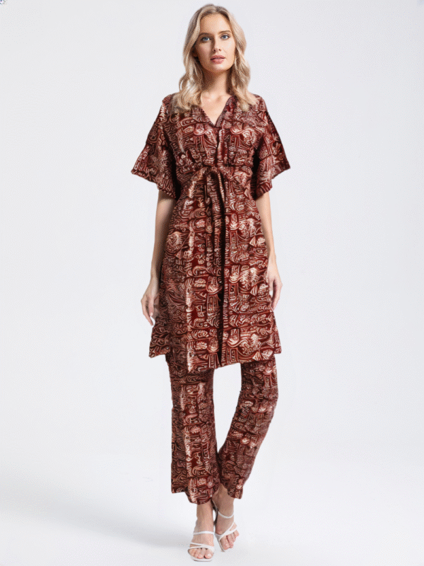 Folk Essence Kaftan Co ord set
