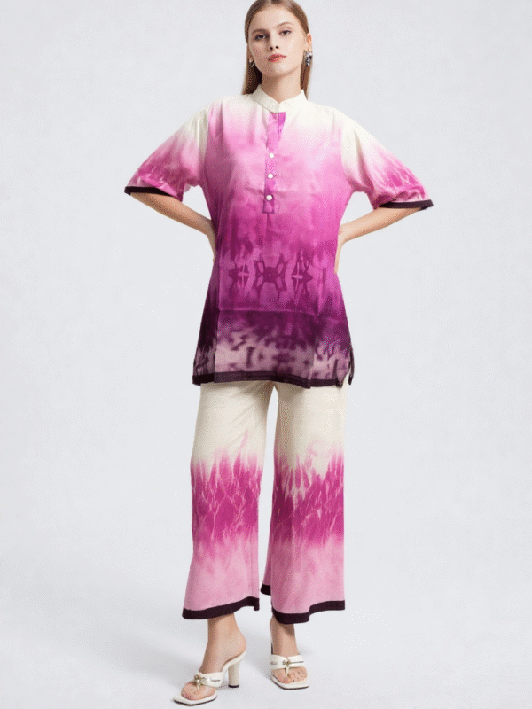 Pink Digital Co ord Set